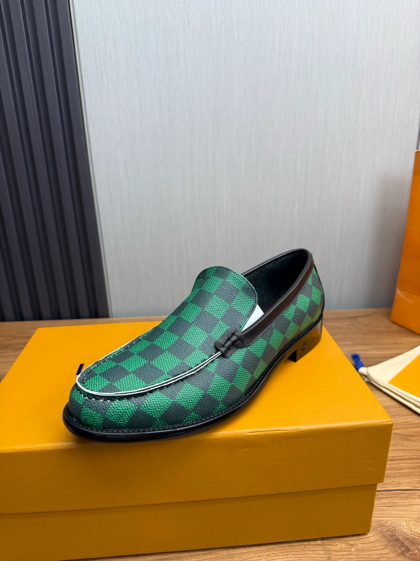 Factory 660💰 LV. Men's business casual leather shoes, all made of imported original brand leather, just to create a more comfortable wearing experience, original non-slip and wear-resistant outsole ✔️16-45 (38.45 non-returnable)